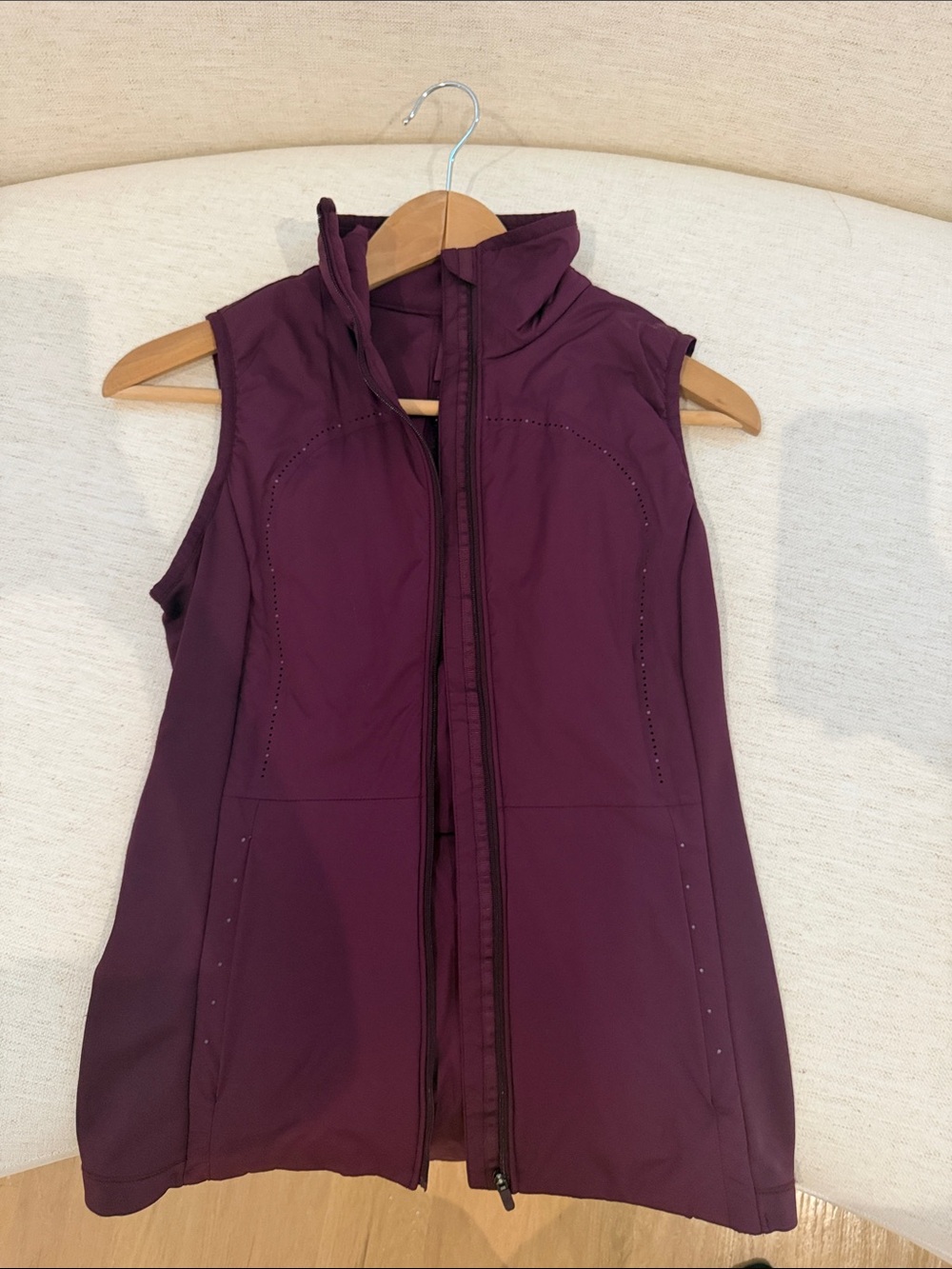 lululemon athletica Deep Plum Sleeveless Vest